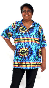 womens coloutful swim shirts plus size