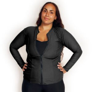 chlorine resistant rash guards plus size