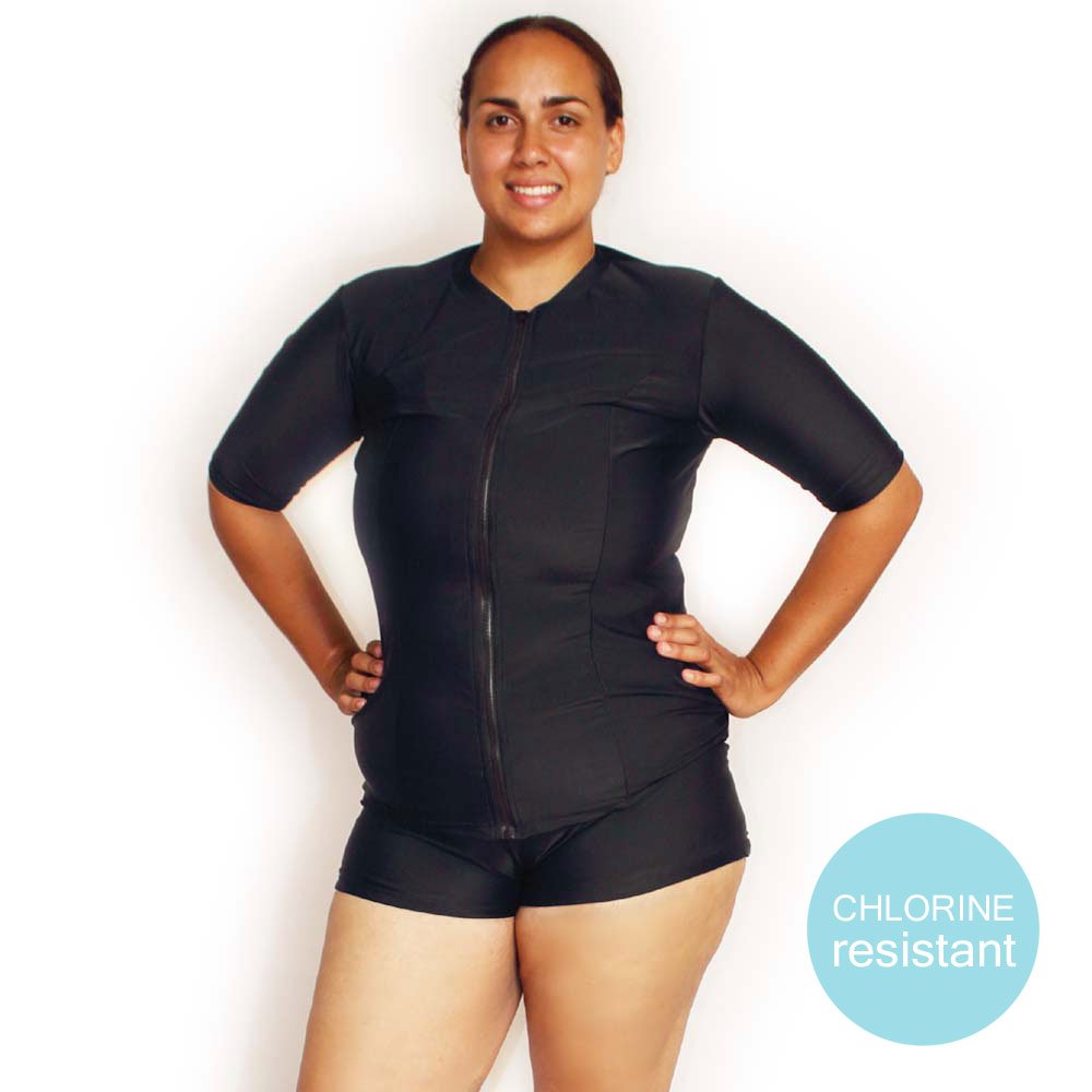 chlorine resistant swim shirts