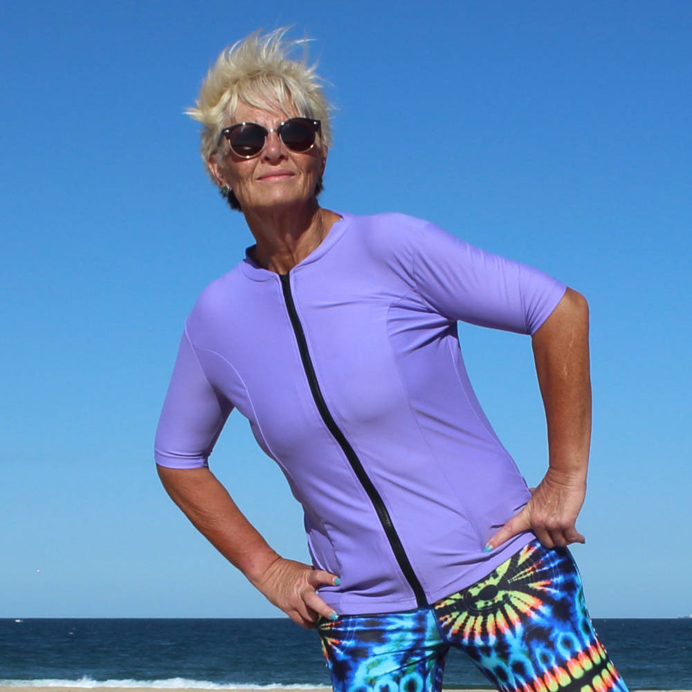 Women's UV Rash Guard Sleeveless | oceanroadswimwear