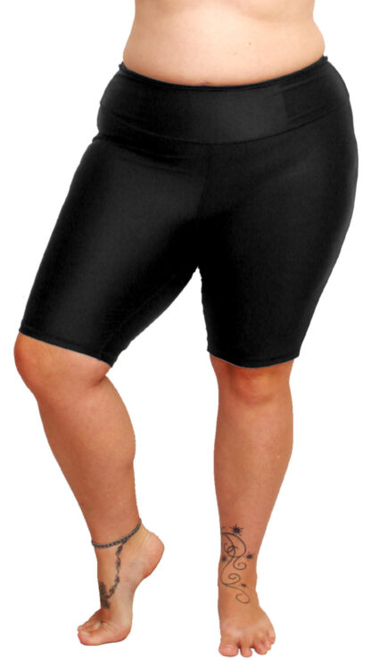 Plus-Size-Knee-Length-Swim-Short