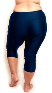 Plus Size Navy Swim Pants For Women