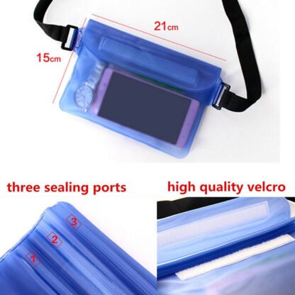 underwater swimming bum bag for mobile phone