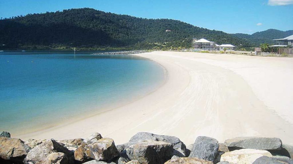 Boathaven Beach Airlie beach the Whitsundays Australia