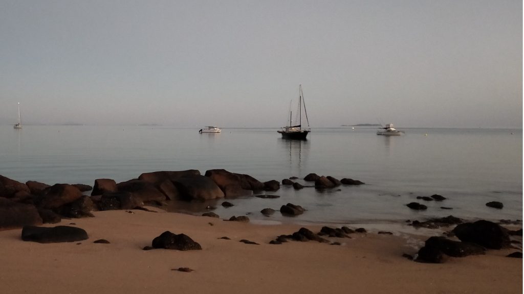 beautiful beach cape gloucester queensland australia