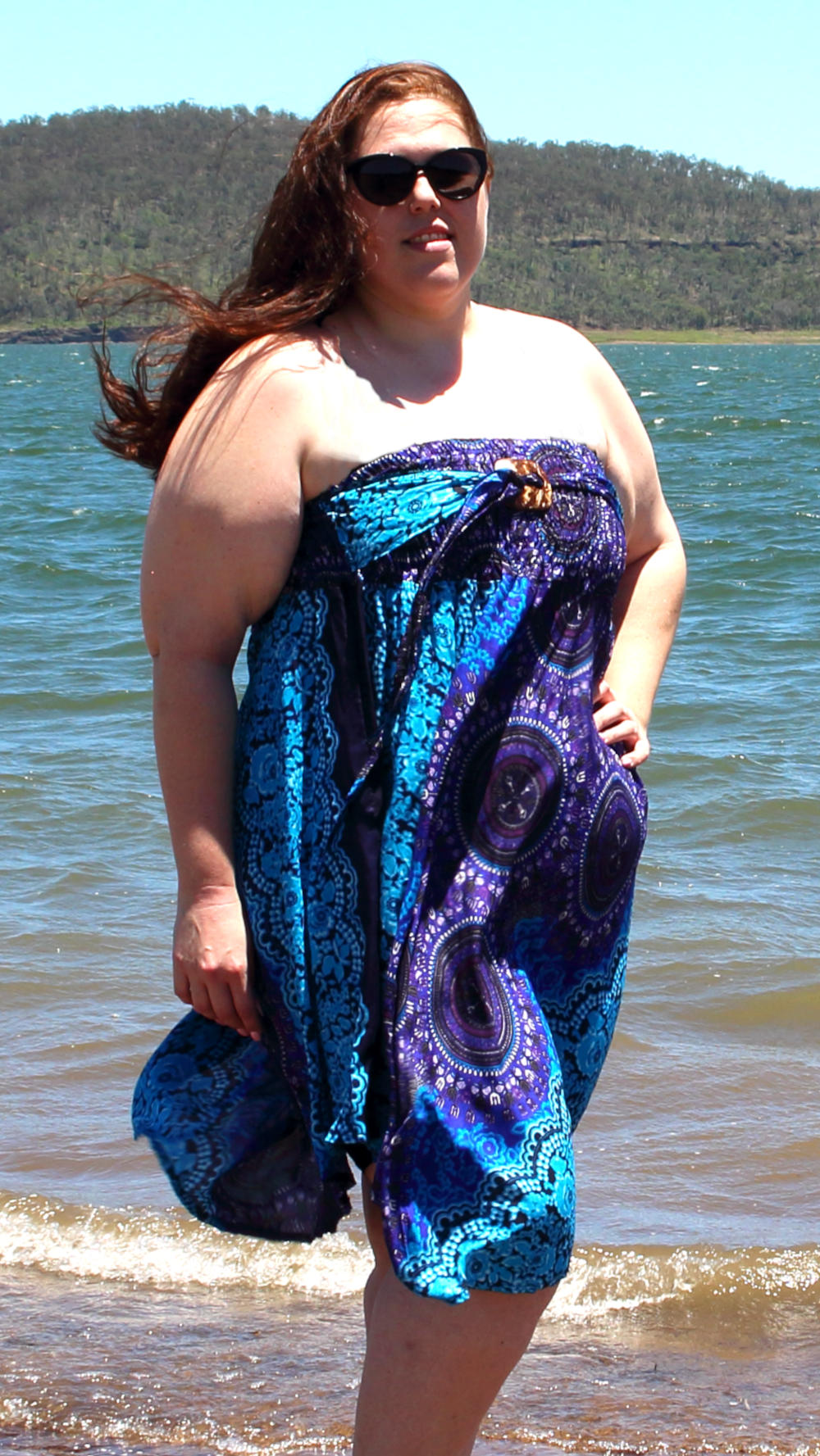 What should I wear for a plus size beach vacation?