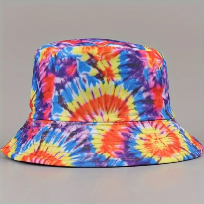 colourful bucket hat multi coloured