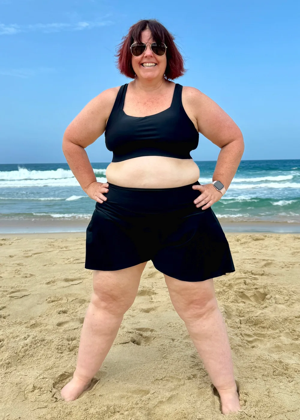 plus size modest swim skirts for women that dont ride up
