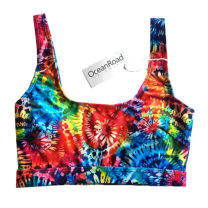 colourful cami swim tops australia