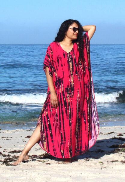 womens summer dress beach resort wear long dress tie dye