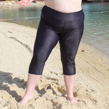 plus size womens swim pants high waist
