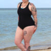 plus size swimsuit with bra support
