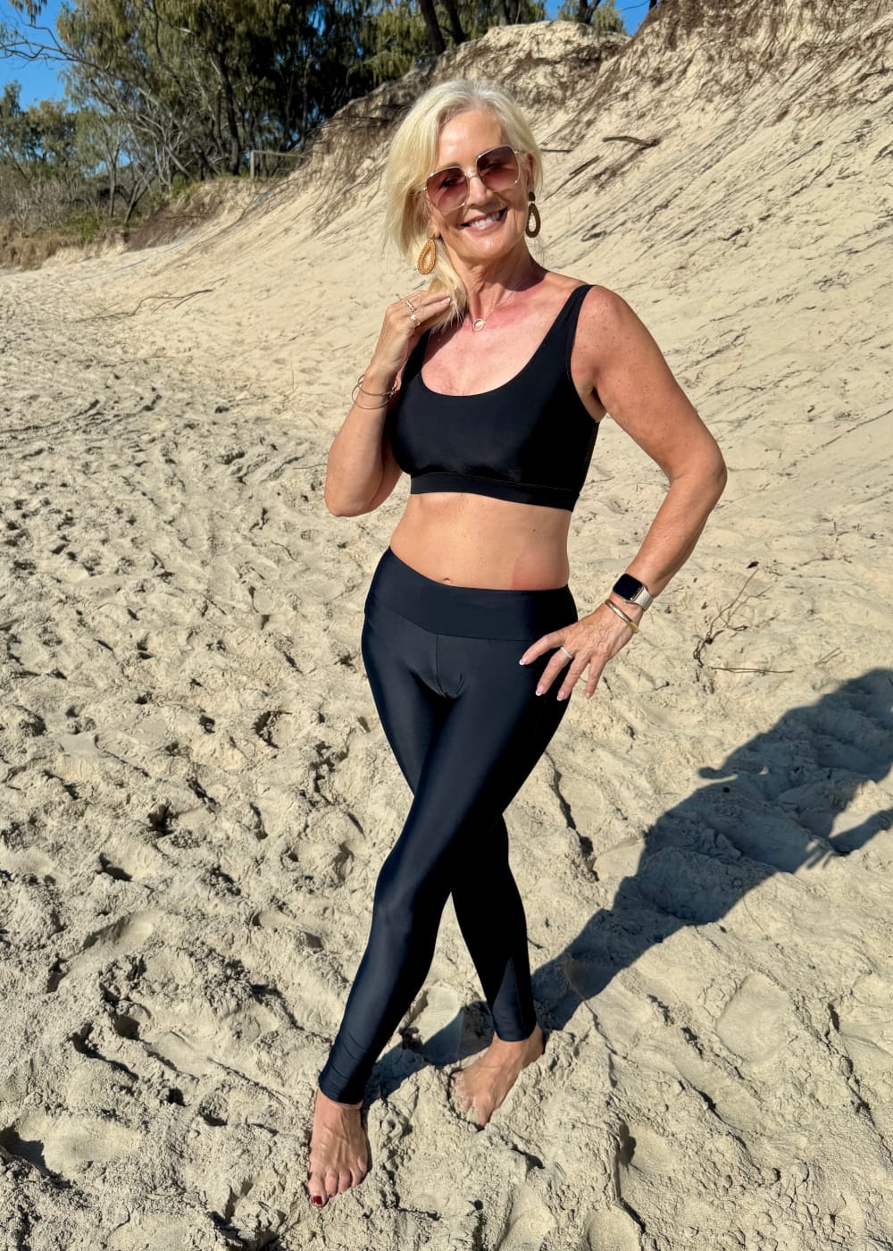 Chlorine Resistant Swim Leggings with Inner Brief - Image 8