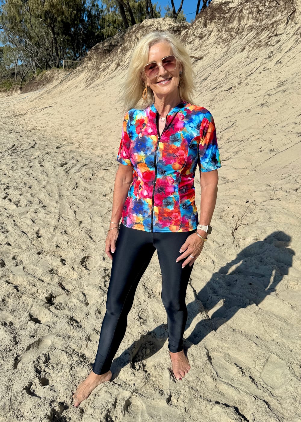 Chlorine Resistant Swim Leggings with Inner Brief - Image 13