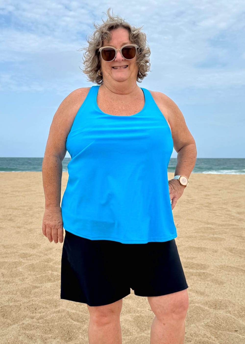 Plus Size Baggy Swim Short with Inner Brief - Image 4