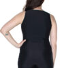 Plus Size Chlorine Resistant high back front