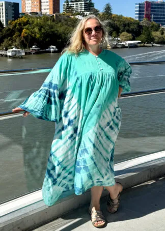 Angel Sleeved Summer Dress