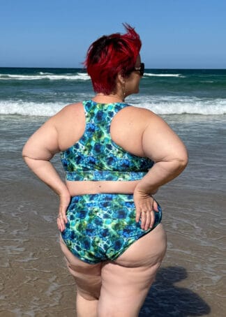 Plus Size High Waist Bikini Set