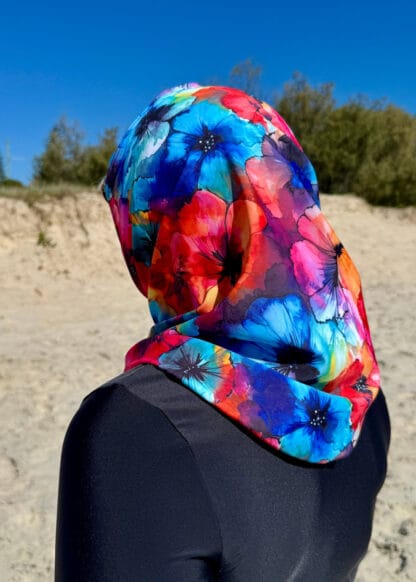 Full Coverage Hijab Swim Headwear - Image 6