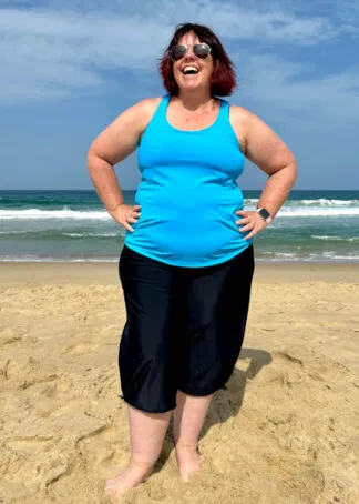 Plus Size Baggy 34 Swim Pants