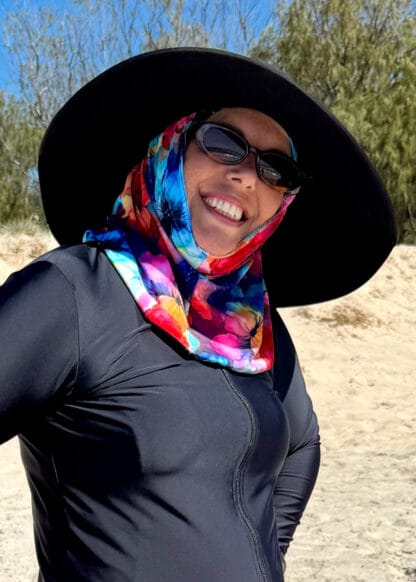 Full Coverage Hijab Swim Headwear - Image 7