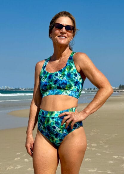 womens pretty floral bikini Australia