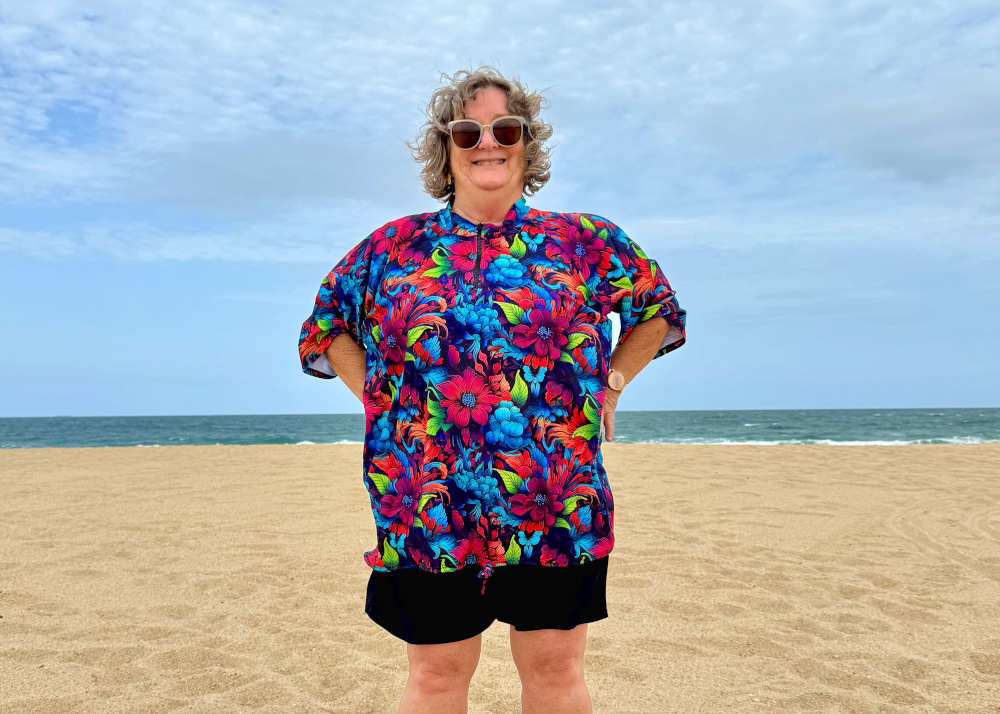 Confidence At Every Age women over 50 wearing swimwear banner