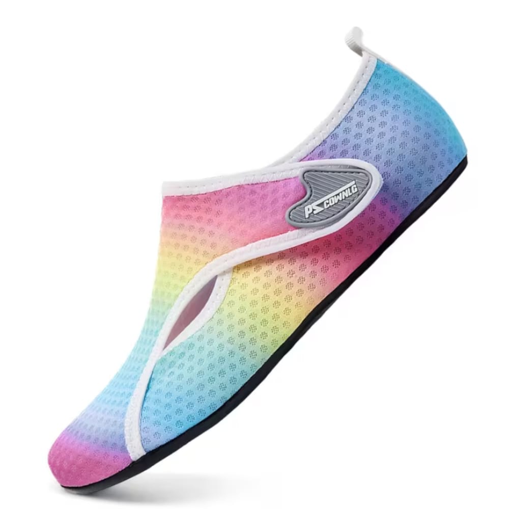 Women's Velcro Aqua Shoes Rubber Sole | Rubber Sole - Image 5